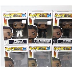 LOT OF 6 FUNKO POP FIGURES