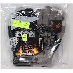 2PK LADIES HEAT WAVE GLOVES.
