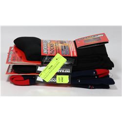 3PK HEAT WAVE SOCKS MENS.