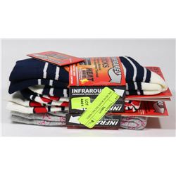 3PK HEAT WAVE SOCKS LADIES.