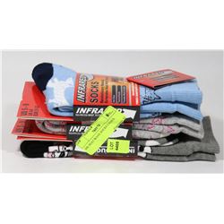 3PK HEAT WAVE SOCKS LADIES.