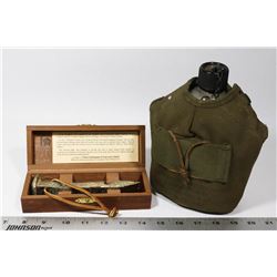 VINTAGE US 1958 MILITARY WATER CANTEEN