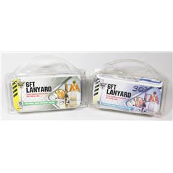 SET OF 2 6 FT LANYARD SHOCK ABSORBING