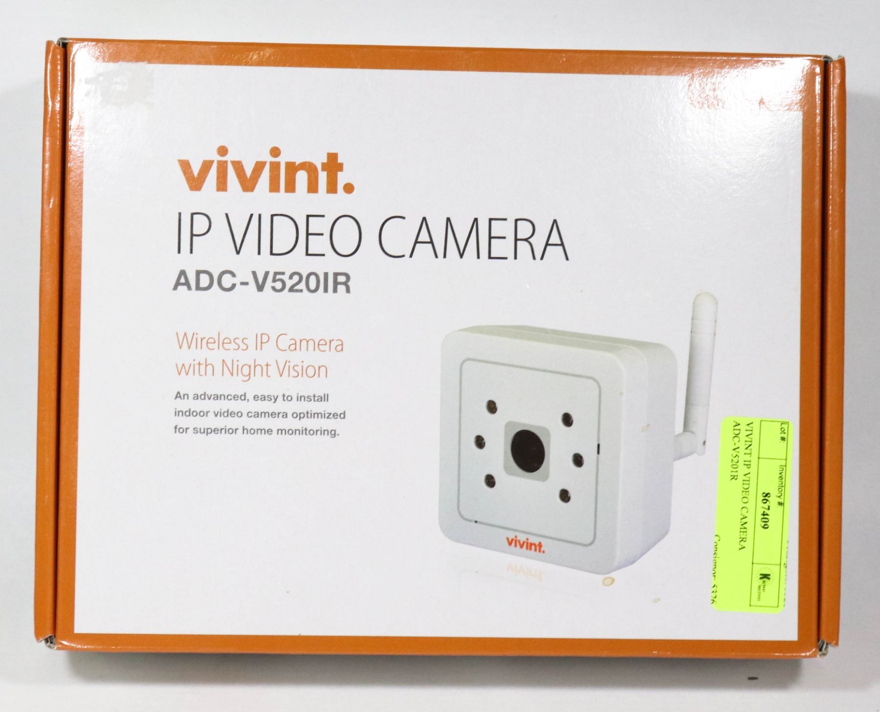VIVINT IP VIDEO CAMERA ADC-V5201R