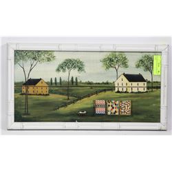 ART PRINT BY DOTTY CHASE "OUT TO DRY"