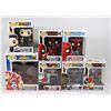 Image 1 : LOT OF 7 POP MARVEL HULK, SPIDERMAN, BLACK