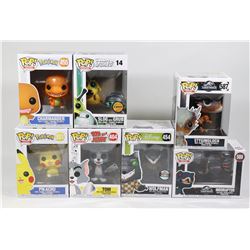 LOT OF POP POKÉMON PIKACHU, JURASSIC PARK ETC.