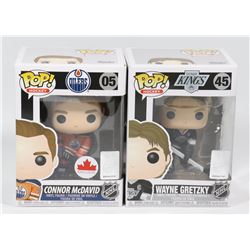 LOT OF 2 POP CONNOR MCDAVID & WAYNE