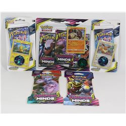 LOT OF POKÉMON 1 & 3 CHECKLANE BLISTER AND