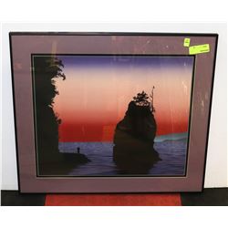 23"X26" FRAMED PICTURE