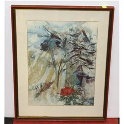 22"X17" FRAMED PICTURE