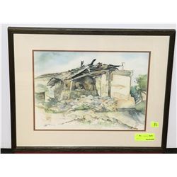 2"X17" FRAMED PICTURE