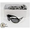 Image 1 : BOX OF BLACK CHANEL STYLE SUNGLASSES
