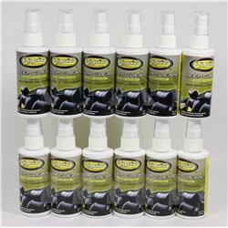 LOT OF 12 HYDZ DEEP CLEAN LEATHER SPRAY CLEANER