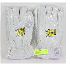 TWO NEW PAIRS OF ENDURA GRAIN GOATSKIN DRIVERS W/