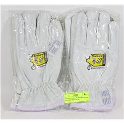 TWO NEW PAIRS OF ENDURA GRAIN GOATSKIN DRIVERS W/