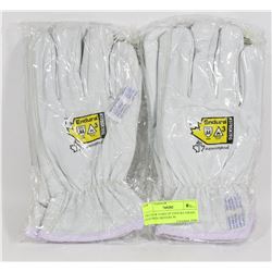 TWO NEW PAIRS OF ENDURA GRAIN GOATSKIN DRIVERS W/