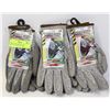 Image 1 : THREE NEW PAIRS OF GREY SPECKLED SURE GRIP ABR