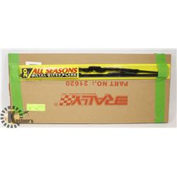 LOT OF 6 NEW 20" ALL SEASON WIPER BLADES
