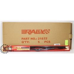 PACK OF 5 NEW 22" ULTRA VISION WIPER BLADES