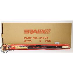 PACK OF 5 NEW 24" ULTRA VISION WIPER BLADES