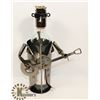Image 1 : METAL WINE BOTTLE HOLDER,GUITAR PLAYER