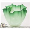 Image 1 : GENUINE VENETIAN MURANO GLASS GREEN SHEET GLASS