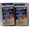 Image 1 : BAG OF 2 EACH 2ND SKIN MOIST BURN PADS