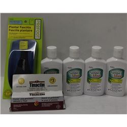 BAG OF ASSORTED FIRST AID ITEMS