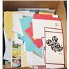 Image 1 : BOX OF BIRTHDAY CARDS WITH ENVELOPES