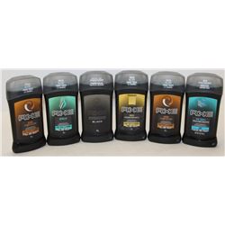 BAG OF 6 ASSORTED AXE ANTI-PERSPIRANT &