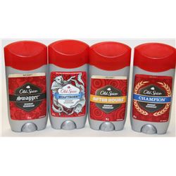 BAG OF 4 ASSORTED OLD SPICE DEODORANT