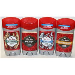 BAG OF 4 ASSORTED OLD SPICE DEODORANT