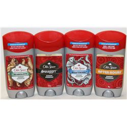 BAG OF 4 ASSORTED OLD SPICE DEODORANT