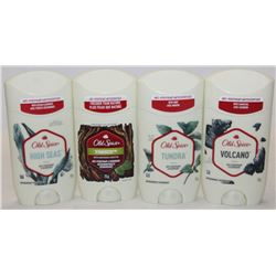 BAG OF 4 ASSORTED OLD SPICE ANTI-PERSPIRANT &
