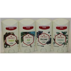 BAG OF 4 ASSORTED OLD SPICE ANTI-PERSPIRANT &