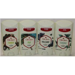 BAG OF 4 ASSORTED OLD SPICE ANTI-PERSPIRANT &