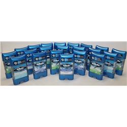 BAG OF 21 ASSORTED GILLETTE ANTI-PERSPIRANT &