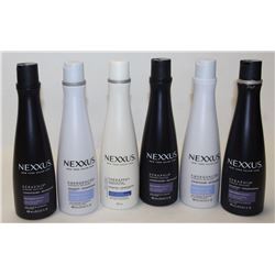 1 BAG OF NEXXUS, 3 SHAMPOO & 3 CONDITIONER