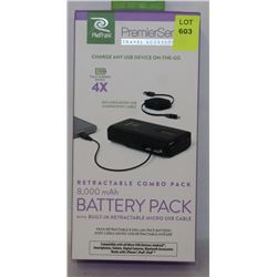 RETRAK PREMIER SERIES, RETRACTABLE COMBO PACK