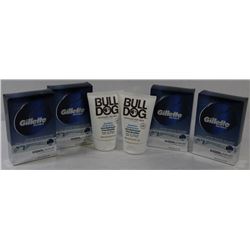 BAG OF 6 GILLETTE AFTER SHAVE SPLASH & MOISTURIZER