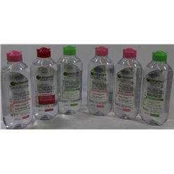 BAG OF 6 GARNIER SKINACTIVE MICELLAR WATER