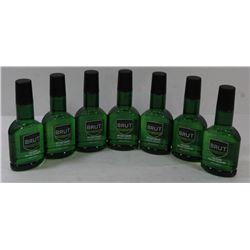 BAG OF 7 BRUT AFTERSHAVE, 100 ML
