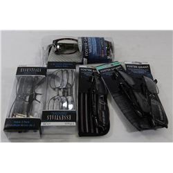 BAG OF ASSORTED READING GLASSES