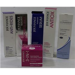 BAG OF ASSORTED ANTI-AGING CREAMS