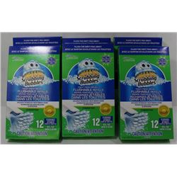 BAG OF 6 PACKS (OF 12) SCRUBBING BUBBLES