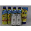 Image 1 : BAG OF 7 ASSORTED SUNSCREEN PRODUCTS