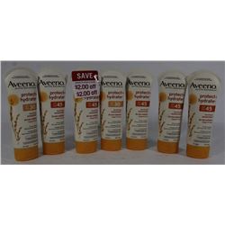 BAG OF 7 AVEENO SUNSCREEN PRODUCTS