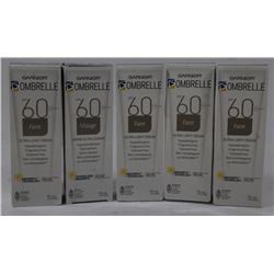 BAG OF 5 GARNIER SUNSCREEN PRODUCTS