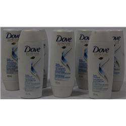 BAG OF 8 MINI DOVE SHAMPOO & CONDITIONER, 50 ML